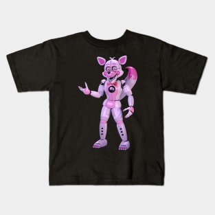 Funtime Foxy 3d FNAF Kids T-Shirt